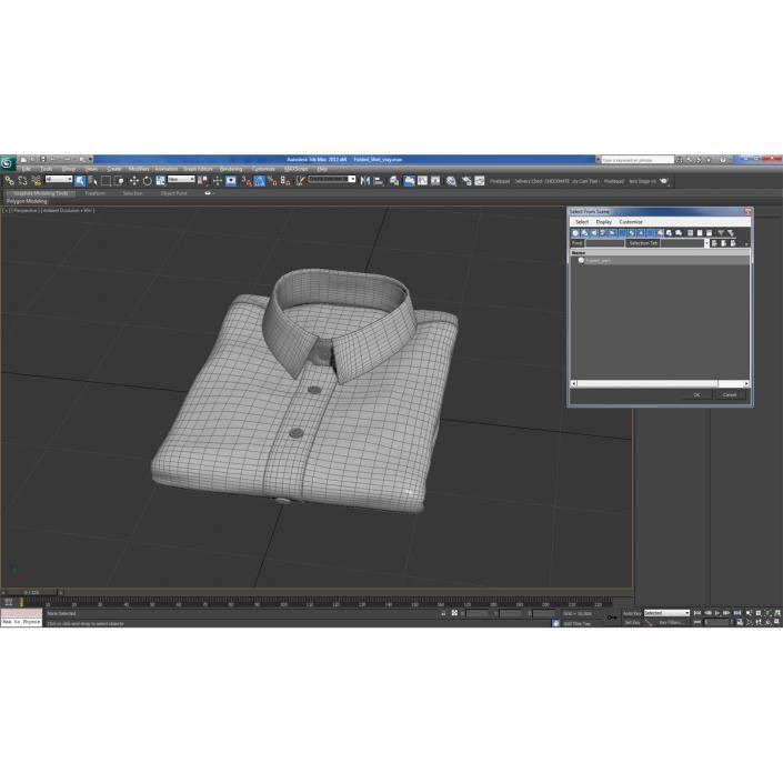 Folded Shirt 3D