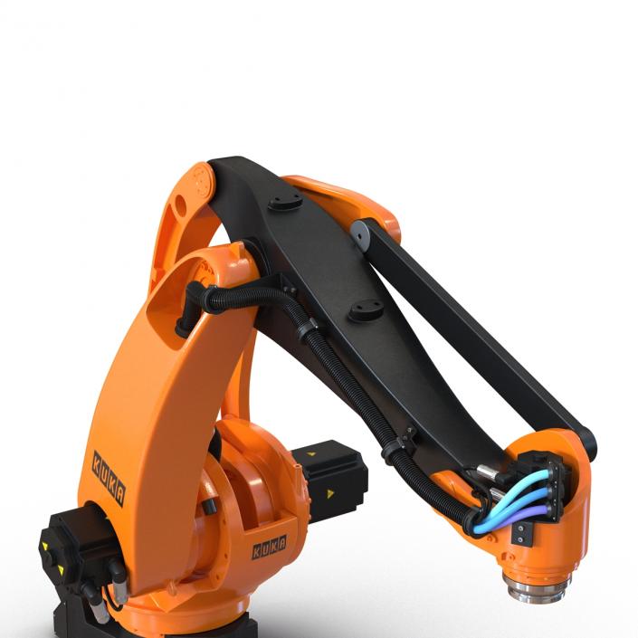 3D Kuka Robot KR-40 PA Rigged