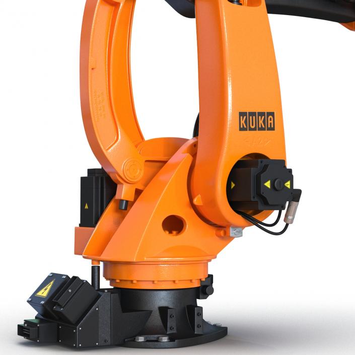 3D Kuka Robot KR-40 PA Rigged