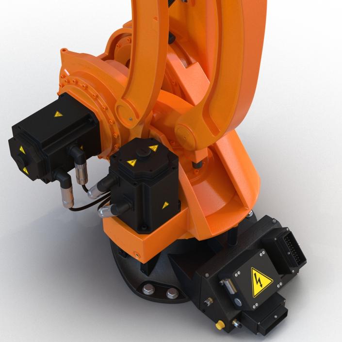 3D Kuka Robot KR-40 PA Rigged