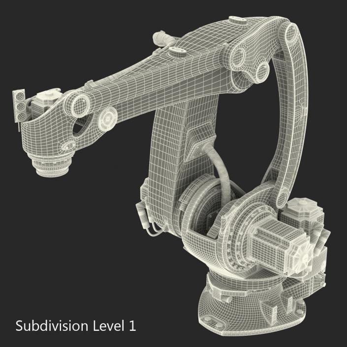 3D Kuka Robot KR-40 PA Rigged