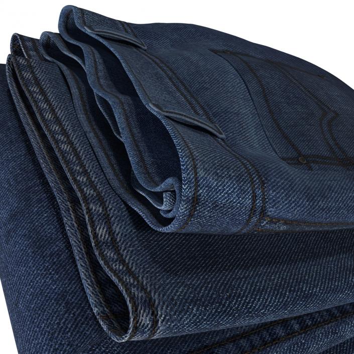 Jeans Folded 2 3D model