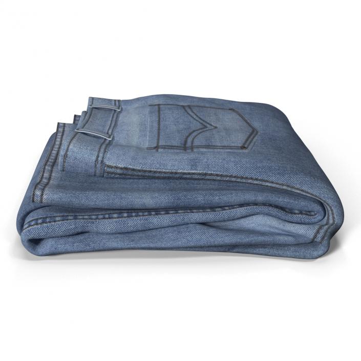 Jeans Folded 4 3D model