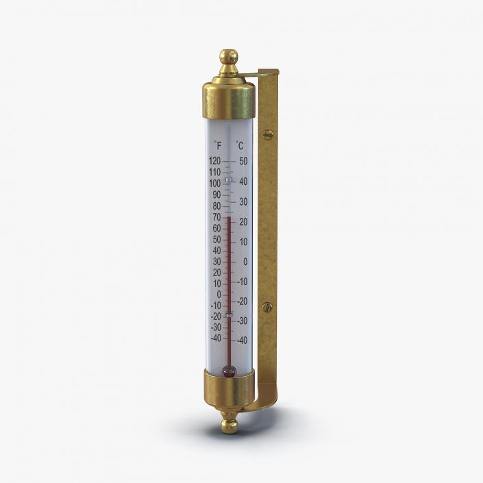 Outdoor Thermometer 3D model