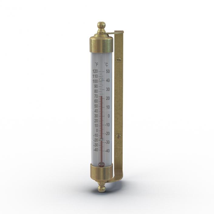 Outdoor Thermometer 3D model