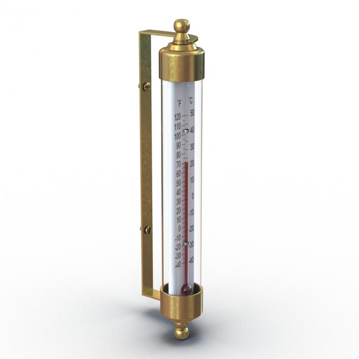 Outdoor Thermometer 3D model