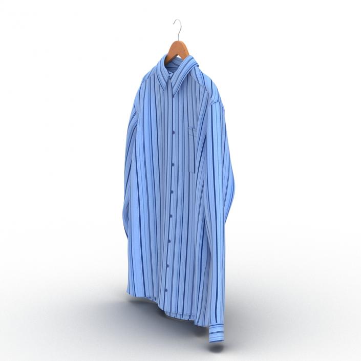 Shirt On Hanger 3 3D