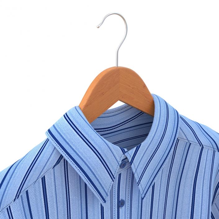 Shirt On Hanger 3 3D