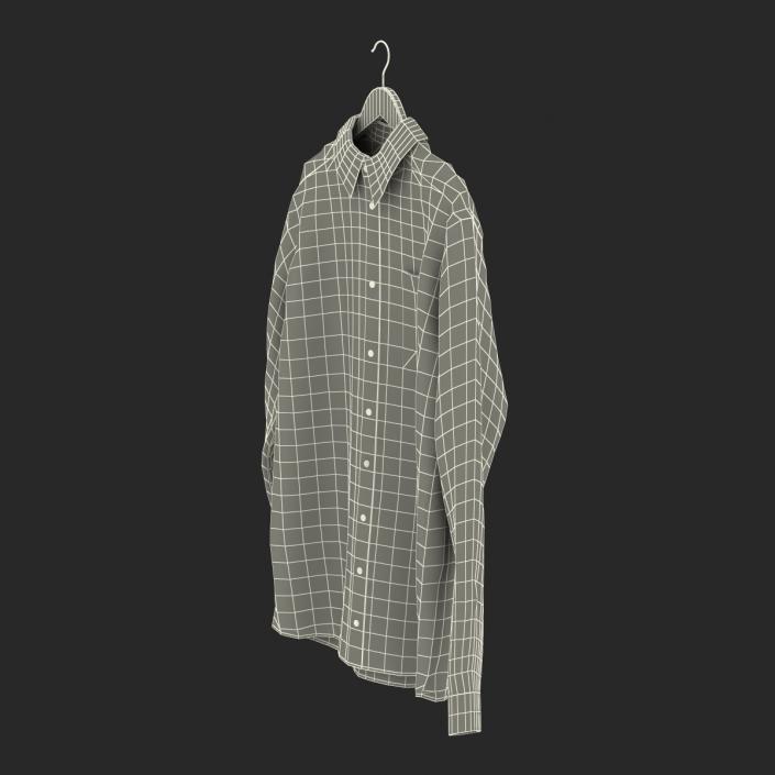 Shirt On Hanger 3 3D