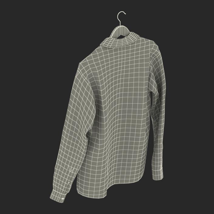 Shirt On Hanger 3 3D