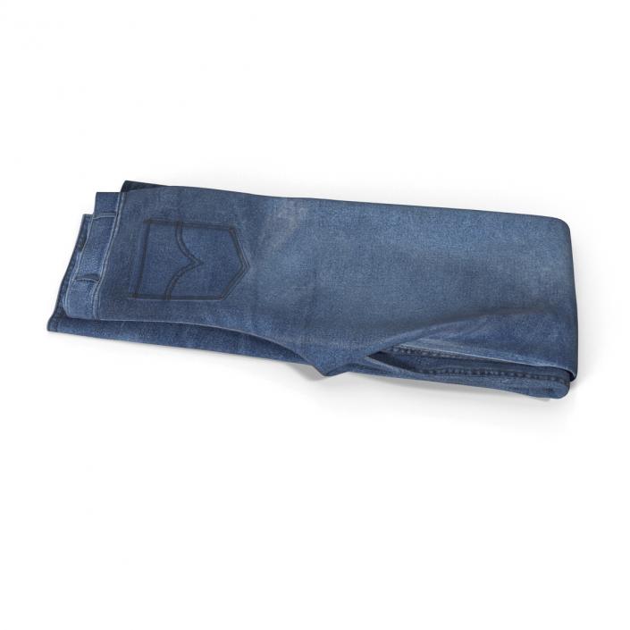 Folded Jeans 3D