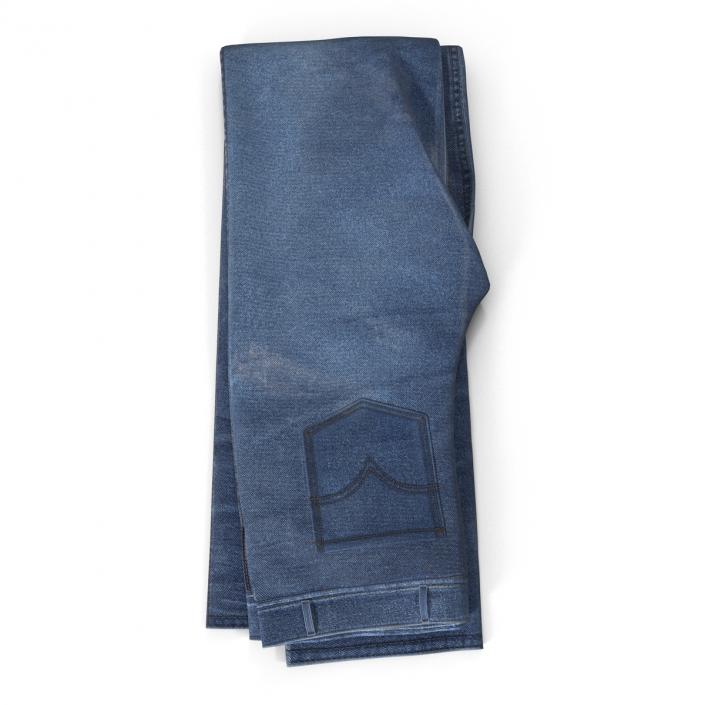 Folded Jeans 3D