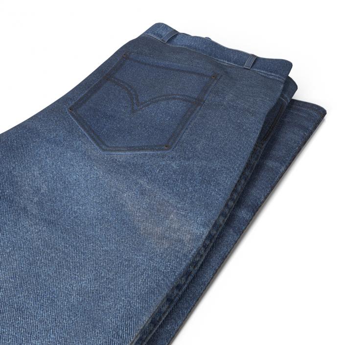 Folded Jeans 3D