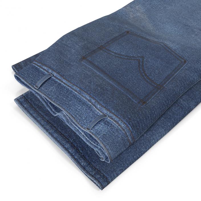 Folded Jeans 3D