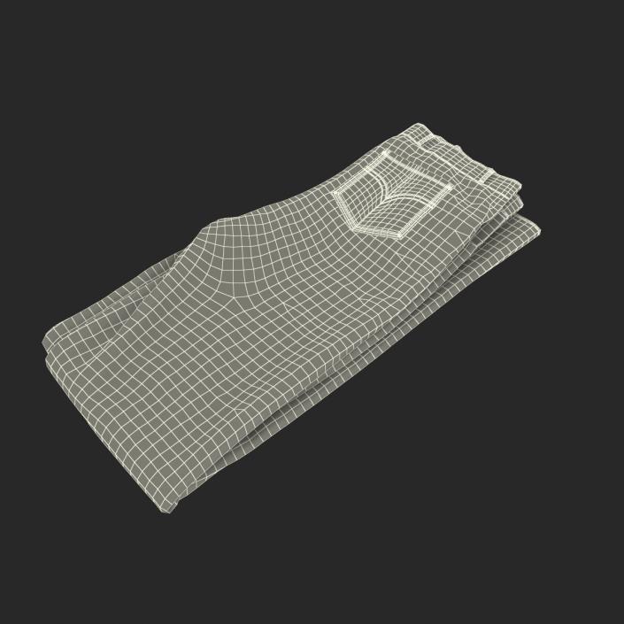 Folded Jeans 3D