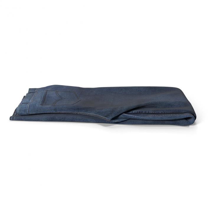 Folded Jeans 2 3D model