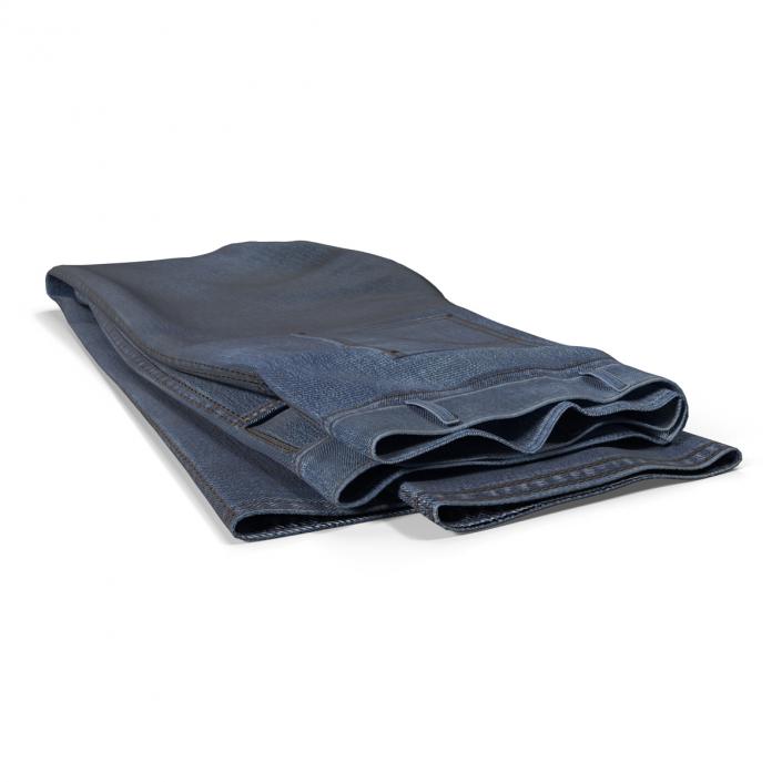 Folded Jeans 2 3D model