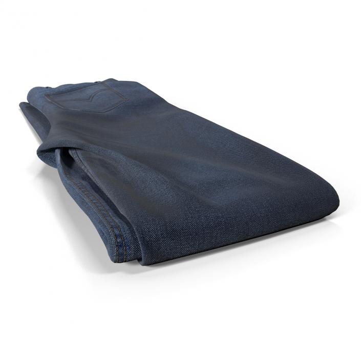 Folded Jeans 2 3D model