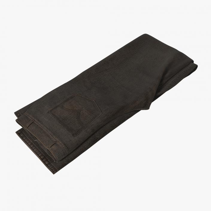 Folded Jeans 3 3D model