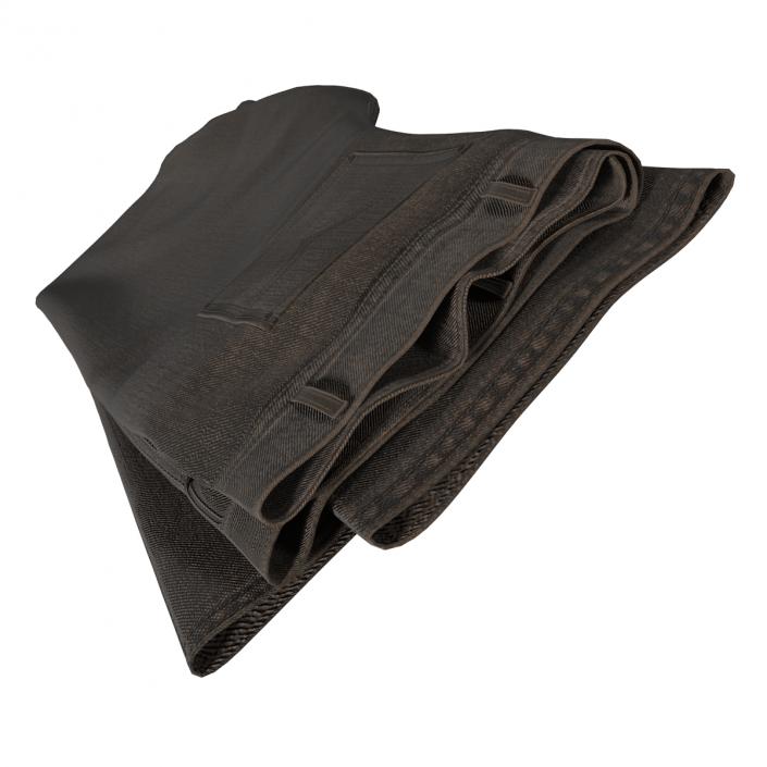 Folded Jeans 3 3D model