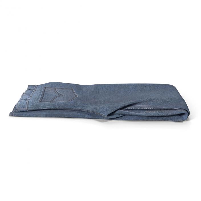 Folded Jeans 4 3D model