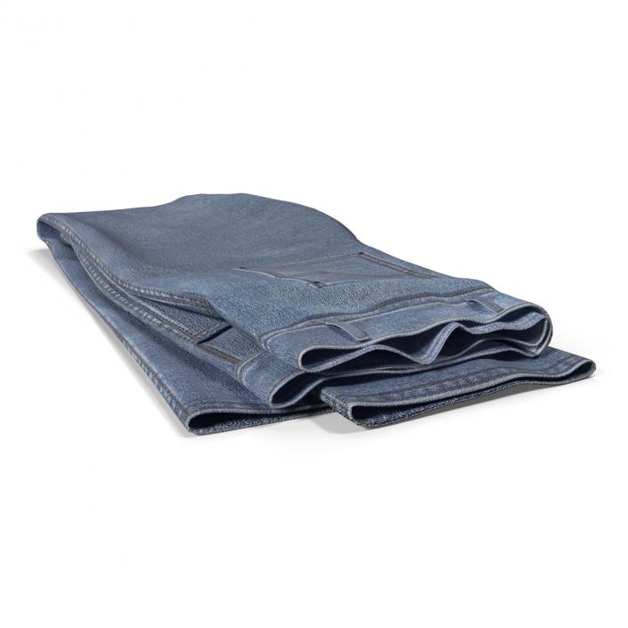 Folded Jeans 4 3D model