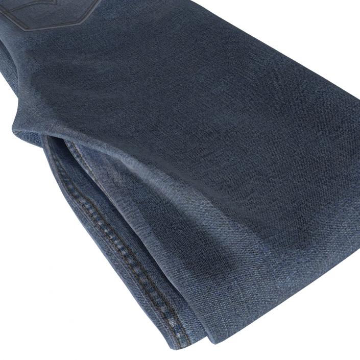 Folded Jeans 4 3D model