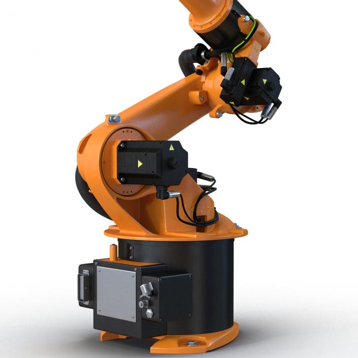 3D Kuka Robot KR-16 L8 arc HW Rigged model