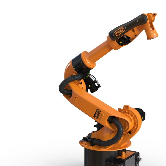 3D Kuka Robot KR-16 L8 arc HW Rigged model