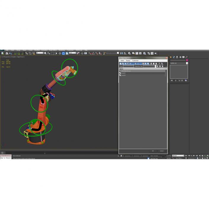 3D Kuka Robot KR-16 L8 arc HW Rigged model