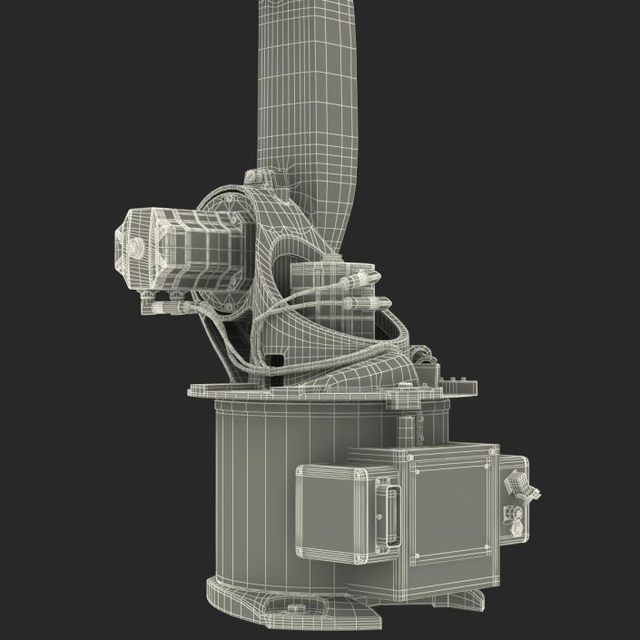 3D Kuka Robot KR-16 L8 arc HW Rigged model