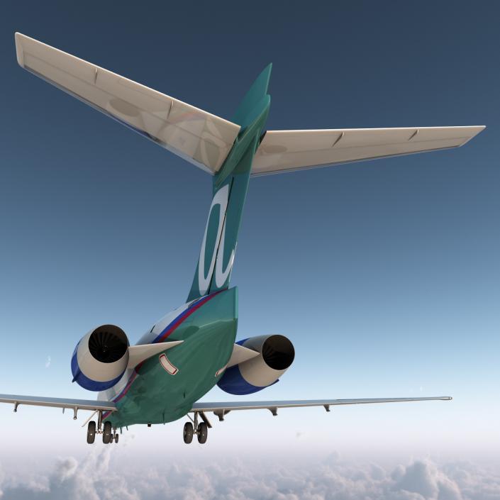 3D model Boeing 717 200 AirTran Airways