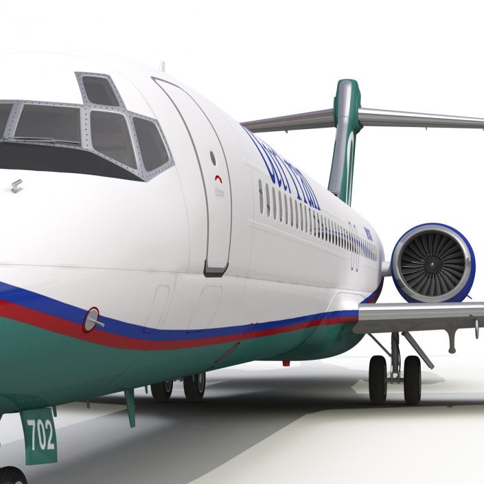 3D model Boeing 717 200 AirTran Airways