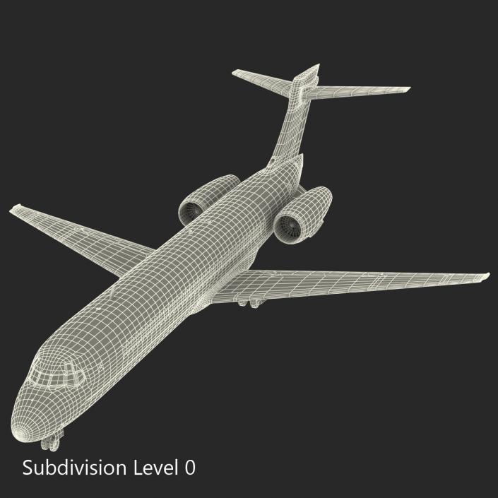 3D model Boeing 717 200 AirTran Airways