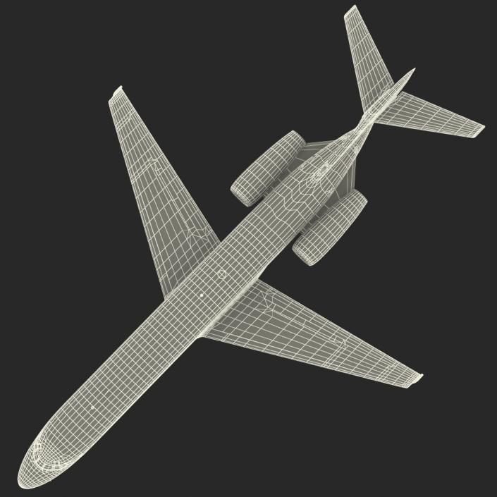 3D model Boeing 717 200 AirTran Airways