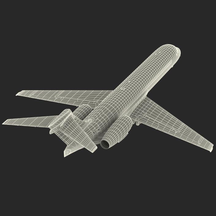 3D model Boeing 717 200 AirTran Airways