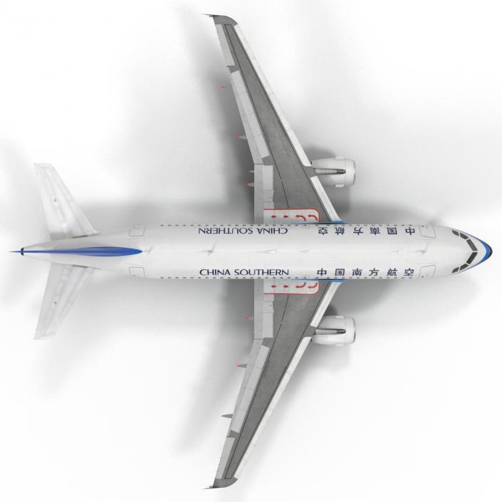 3D model Airbus A319 China Southern Airlines