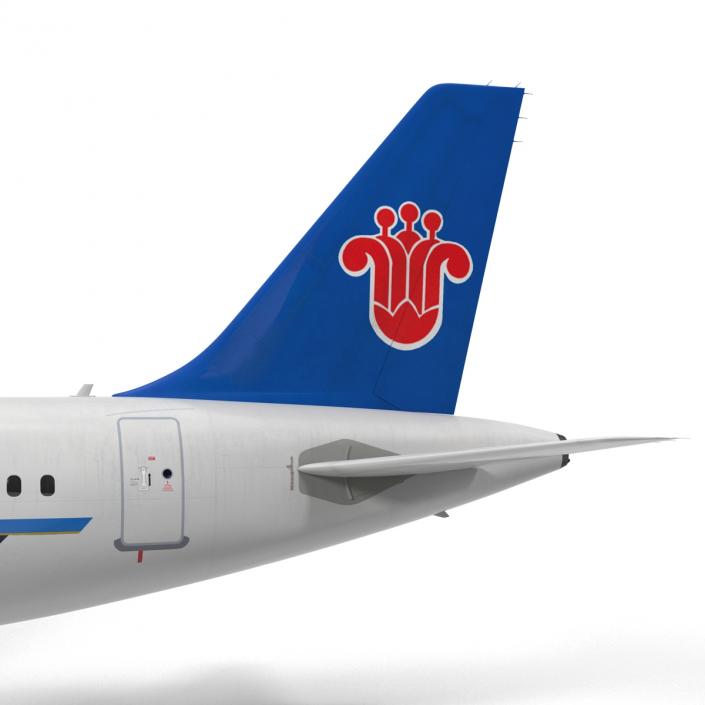 3D model Airbus A319 China Southern Airlines