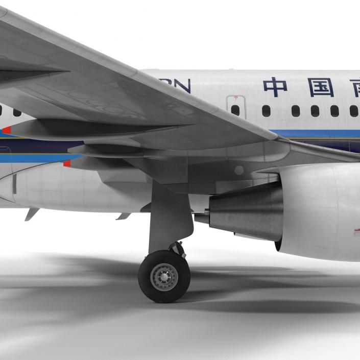 3D model Airbus A319 China Southern Airlines