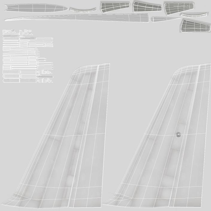 3D model Airbus A319 China Southern Airlines