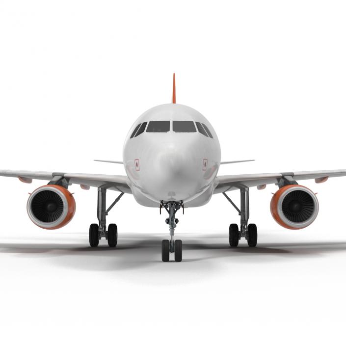 Airbus A319 EasyJet 3D model