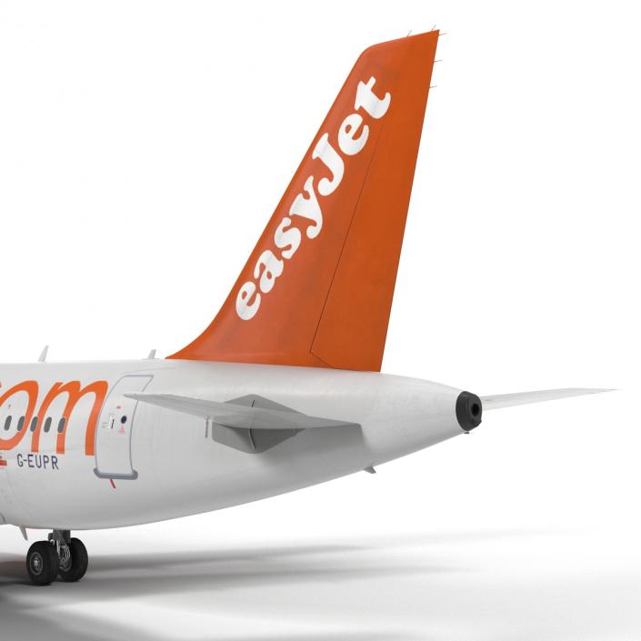 Airbus A319 EasyJet 3D model