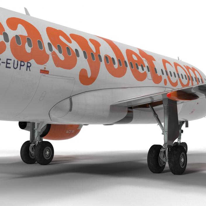 Airbus A319 EasyJet 3D model