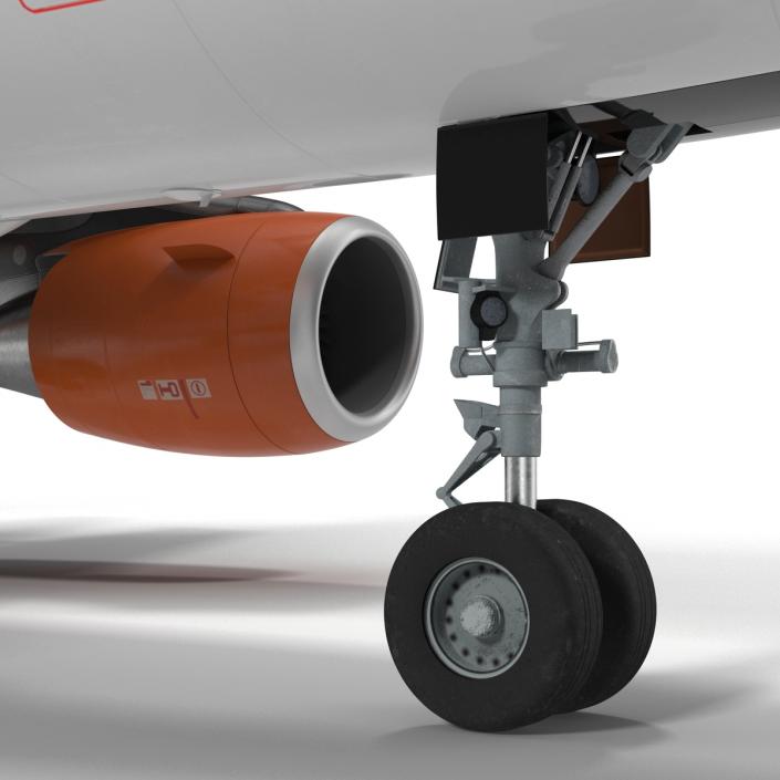 Airbus A319 EasyJet 3D model