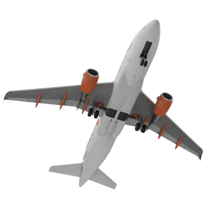 Airbus A319 EasyJet 3D model