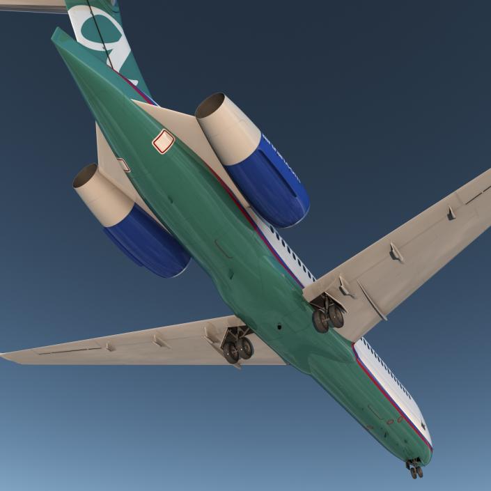 Boeing 717 200 AirTran Airways Rigged 3D