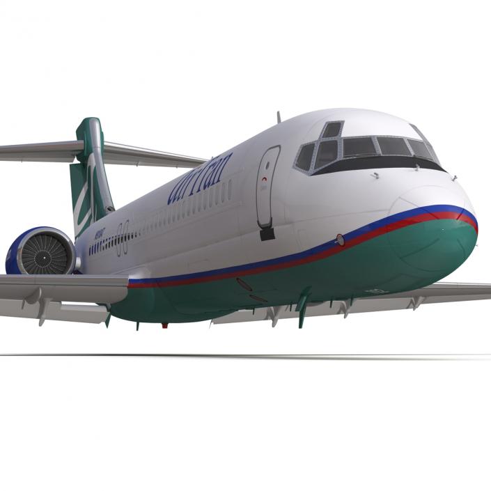 Boeing 717 200 AirTran Airways Rigged 3D