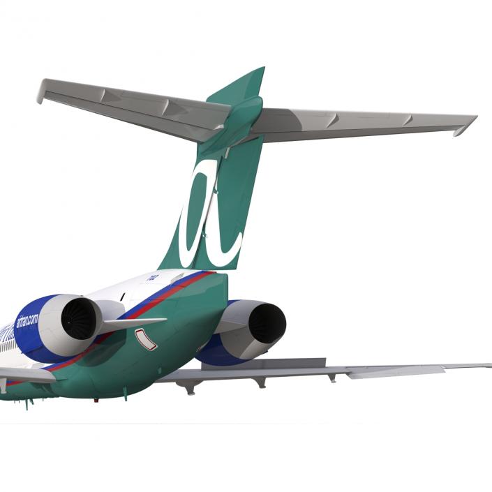 Boeing 717 200 AirTran Airways Rigged 3D