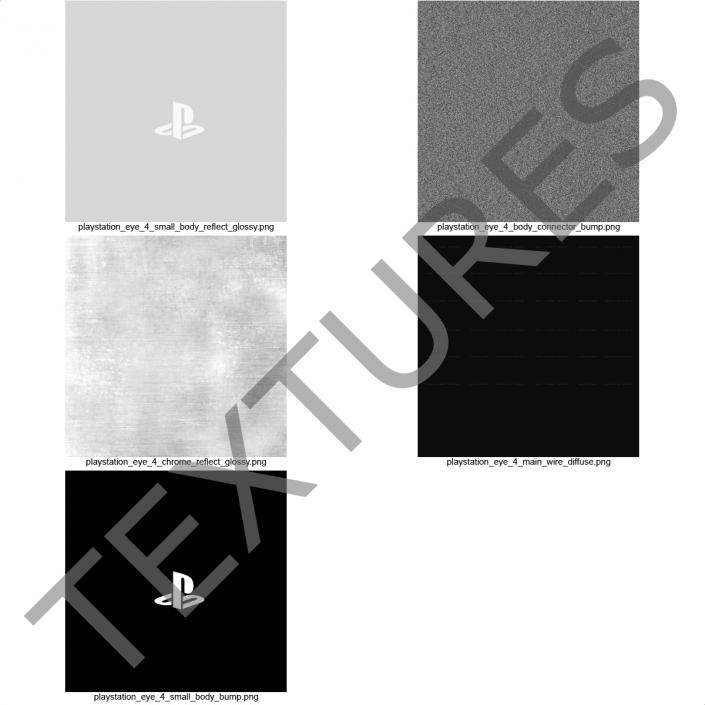 3D model Sony Playstation Eye