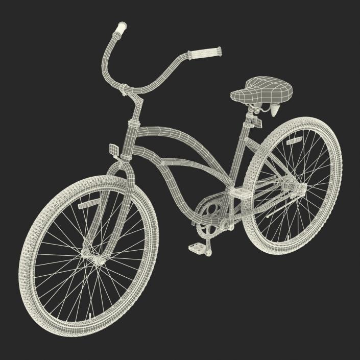 Beach Bike Rigged 3D